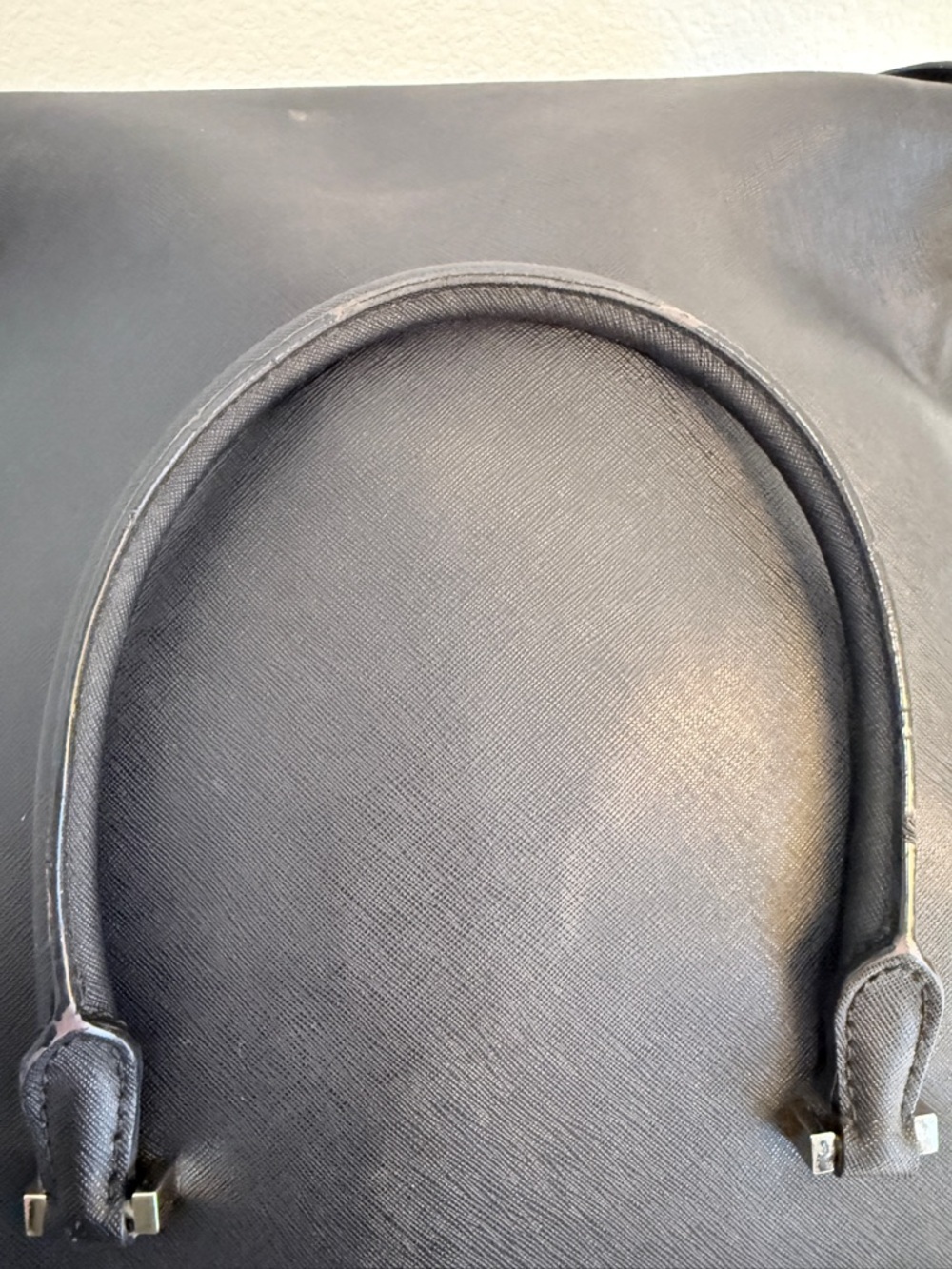 kate spade Black Saffiano Dome Satchel with Removable Strap - Picture 12 of 13